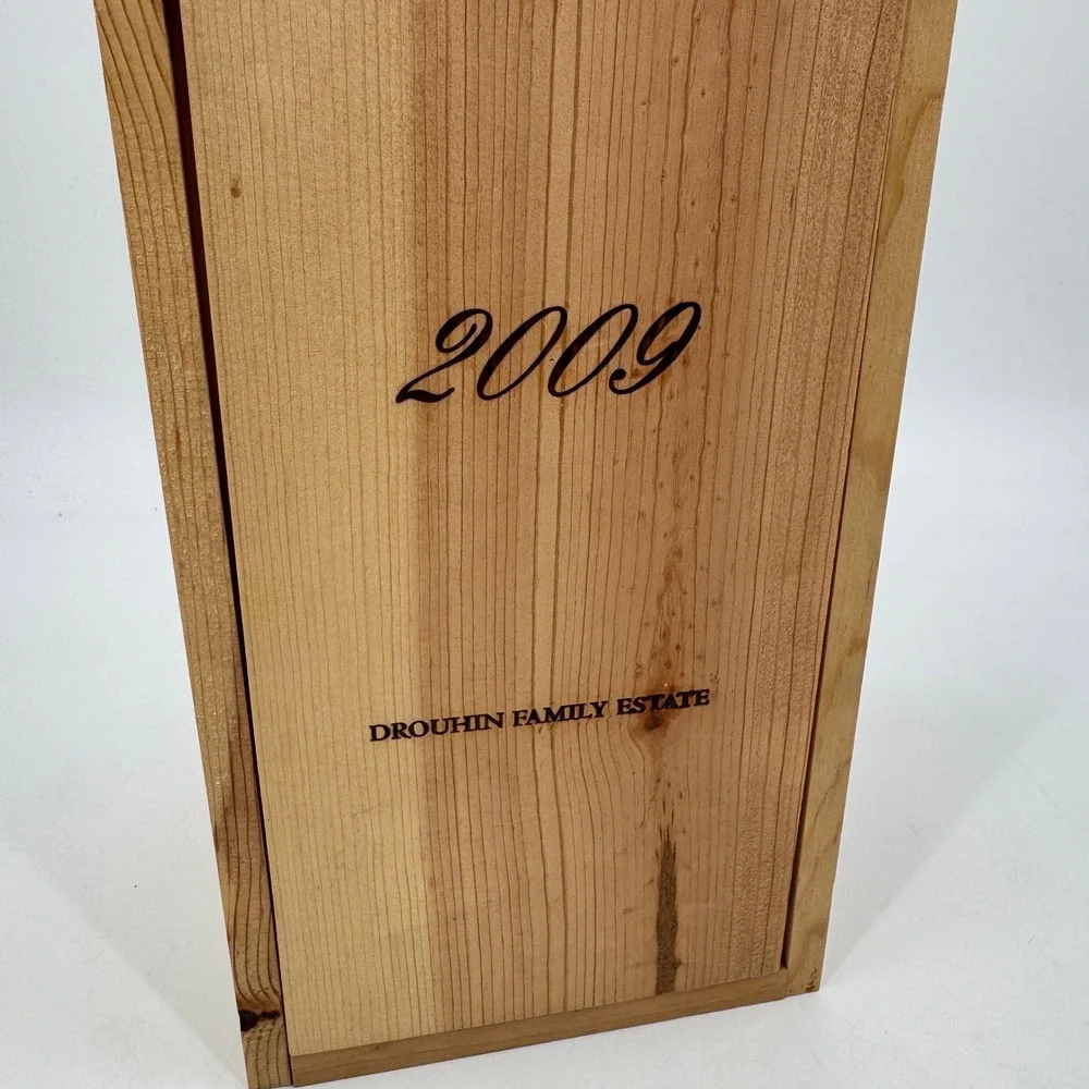 Domaine Drouhin Wine Crate‎ Natural Wood 2009 Louise Branded Box